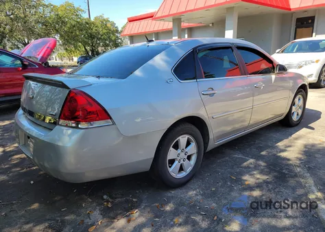 2008 Chevrolet Impala Lt from USA, damaged, VIN 2G1WT58K889253923
